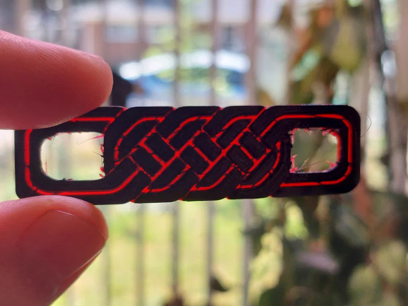 Kẹp tóc nút thắt Celtic (Celtic knot hair clip) - Image 2