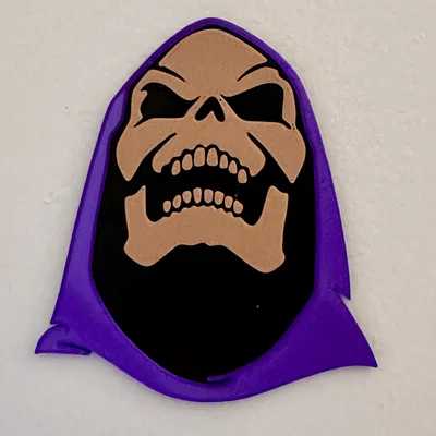 Mô hình 3D nghệ thuật Skeletor từ Masters of the Universe