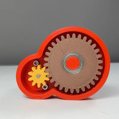 Mô hình hộp số GearBox 3D: Hướng dẫn tự in đơn giản tại nhà