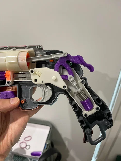 Búa Nerf Hammershot vẽ lại: extended draw và hammer face - Image 1