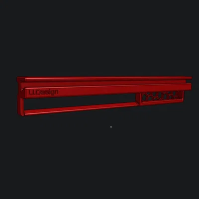 U.Design - Ngàm gắn LED cho quạt hông Creality K1