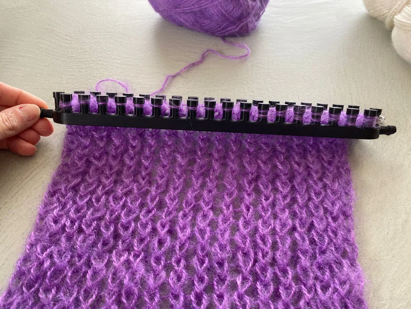 Công cụ đan len thủ công (French knitting tool) cho khăn quàng - Image 1