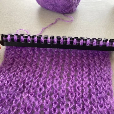 Công cụ đan len thủ công (French knitting tool) cho khăn quàng