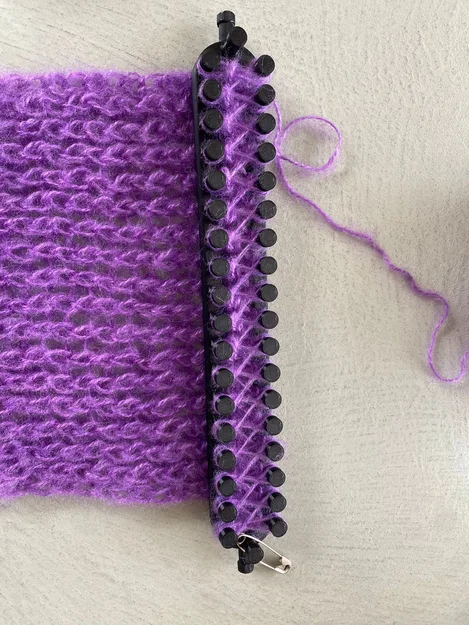 Công cụ đan len thủ công (French knitting tool) cho khăn quàng - Image 2