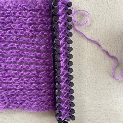 Công cụ đan len thủ công (French knitting tool) cho khăn quàng