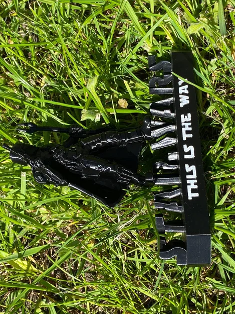 Mô hình 3D nhân vật Mandalorian kèm bệ đỡ biến hình độc đáo - Image 9