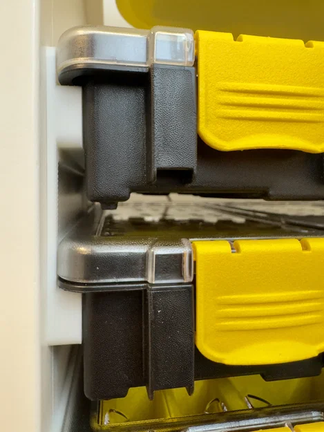 Thanh ray trượt hộp Stanley vào kệ IKEA TROFAST - Image 2