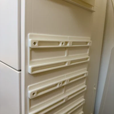 Thanh ray trượt hộp Stanley vào kệ IKEA TROFAST