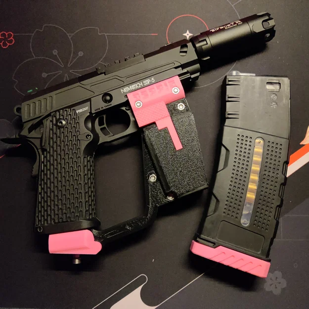 Bộ chuyển đổi băng đạn M4 cho Hi Capa SSP5 - Phụ kiện Airsoft 3D - Image 1