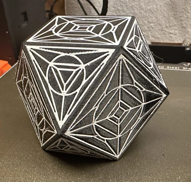 The Prime Radiant – Mô hình prop Foundation (Cuboctahedron) - Image 1