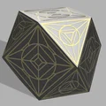 The Prime Radiant – Mô hình prop Foundation (Cuboctahedron) - Thumbnail 2