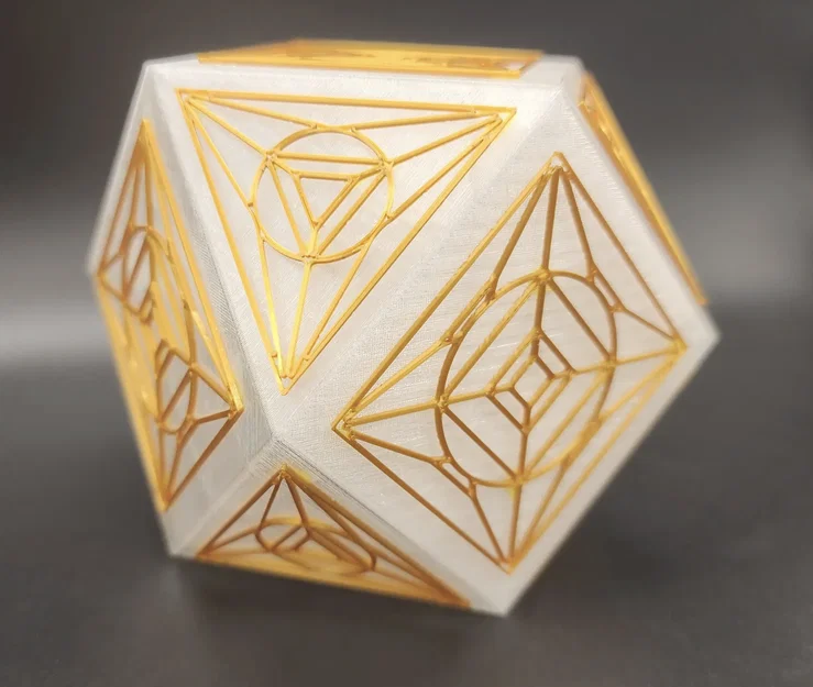 The Prime Radiant – Mô hình prop Foundation (Cuboctahedron) - Image 4