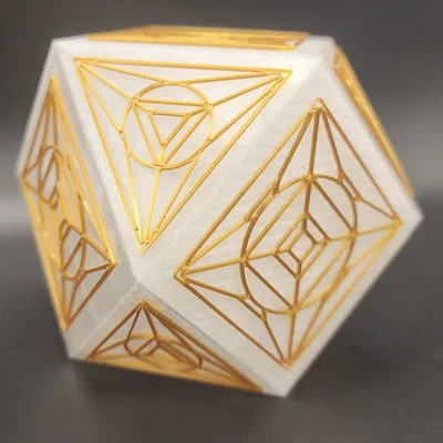 The Prime Radiant – Mô hình prop Foundation (Cuboctahedron)