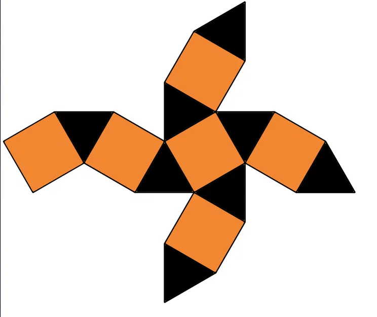 The Prime Radiant – Mô hình prop Foundation (Cuboctahedron) - Image 8