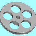 Bánh răng Zahnrad gear Z 120 cho Bernardo P600G - Thumbnail 2