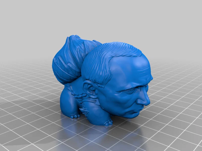 Mô hình 3D Putinsaur - Sự kết hợp độc đáo cho không gian của bạn - Image 1