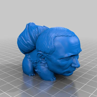 Mô hình 3D Putinsaur - Sự kết hợp độc đáo cho không gian của bạn