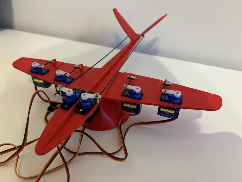 Mô hình thiết lập máy bay điều khiển từ xa (Radio Control Plane Setup Model) - Image 1
