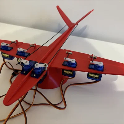 Mô hình thiết lập máy bay điều khiển từ xa (Radio Control Plane Setup Model)