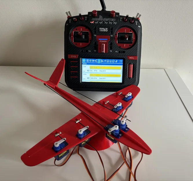 Mô hình thiết lập máy bay điều khiển từ xa (Radio Control Plane Setup Model) - Image 4