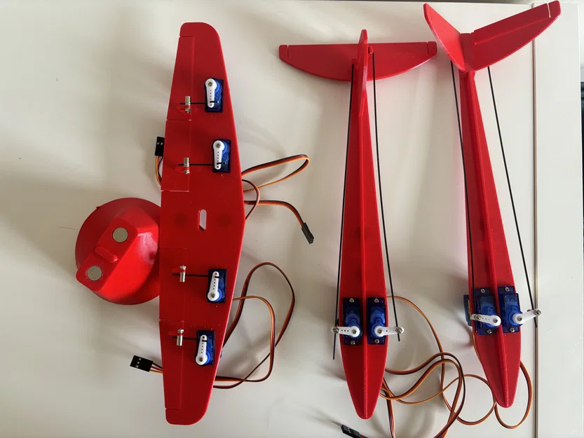 Mô hình thiết lập máy bay điều khiển từ xa (Radio Control Plane Setup Model) - Image 7