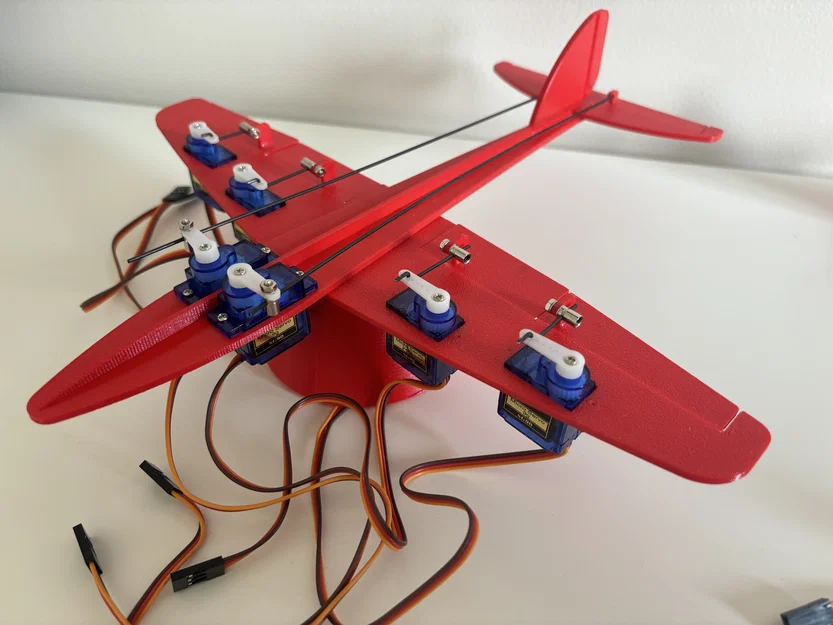 Mô hình thiết lập máy bay điều khiển từ xa (Radio Control Plane Setup Model) - Image 8