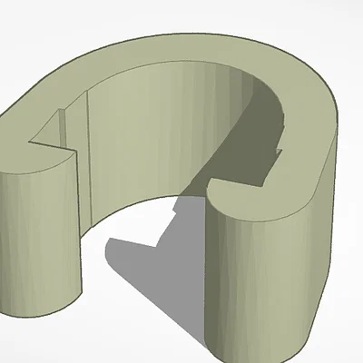 Kẹp giữ dây cáp phanh Shimano (Shimano cable bike clip) in 3D