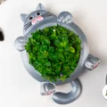 Chậu Cây Mèo Mũm Mĩm (Chunky Cat Plant Pot) - Thumbnail 1