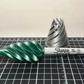 Nắp bút và đế cắm bút Sharpie hình xoắn ốc in 3D độc đáo - Thumbnail 1
