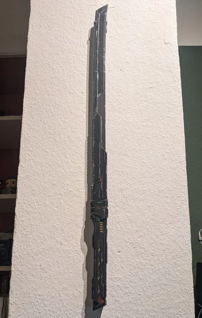 Ghostrunner TsuruGR-74 – Replica kiếm của Jack (STL/3MF) - Image 5