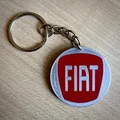 Móc khóa FIAT (FIAT key chain) - file in 3D - Thumbnail 1