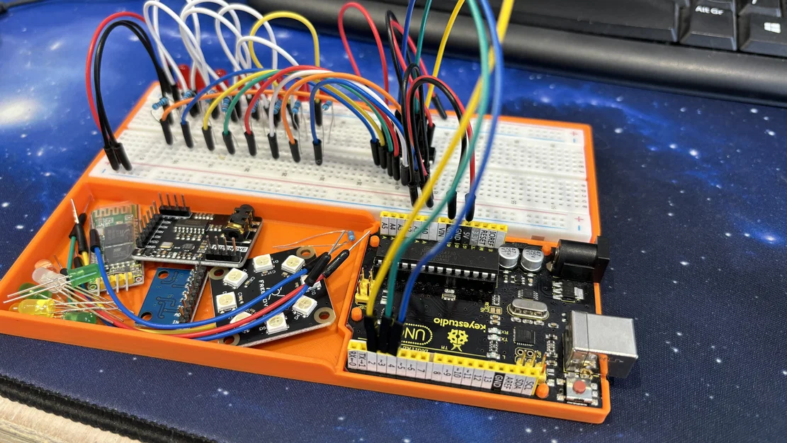 Khay Đỡ Arduino & Elegoo Uno R3 - Giải Pháp Sắp Xếp Dự Án Điện Tử - Image 1