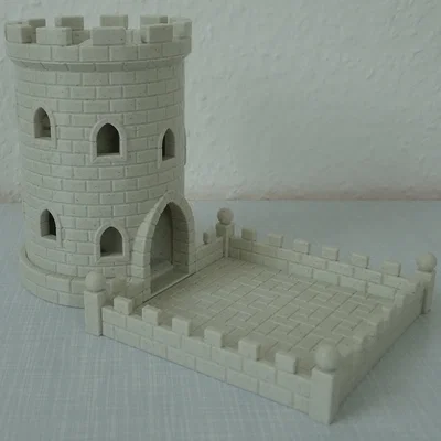 Gotik Dice Tower (Tháp Đổ Xúc Xắc Gotik)