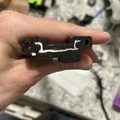 Kẹp Aluminum DIN Rail Clip - Thumbnail 2