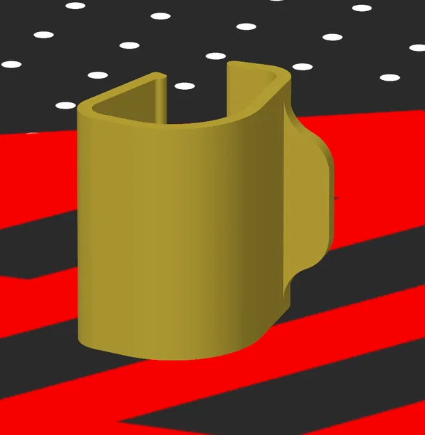 Kẹp khóa thùng IKEA Samla 22l in 3D không cần support - Image 1