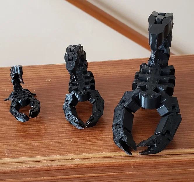 Mô hình bọ cạp khớp nối linh hoạt (Scorpion Articulated) in 3D - Image 1