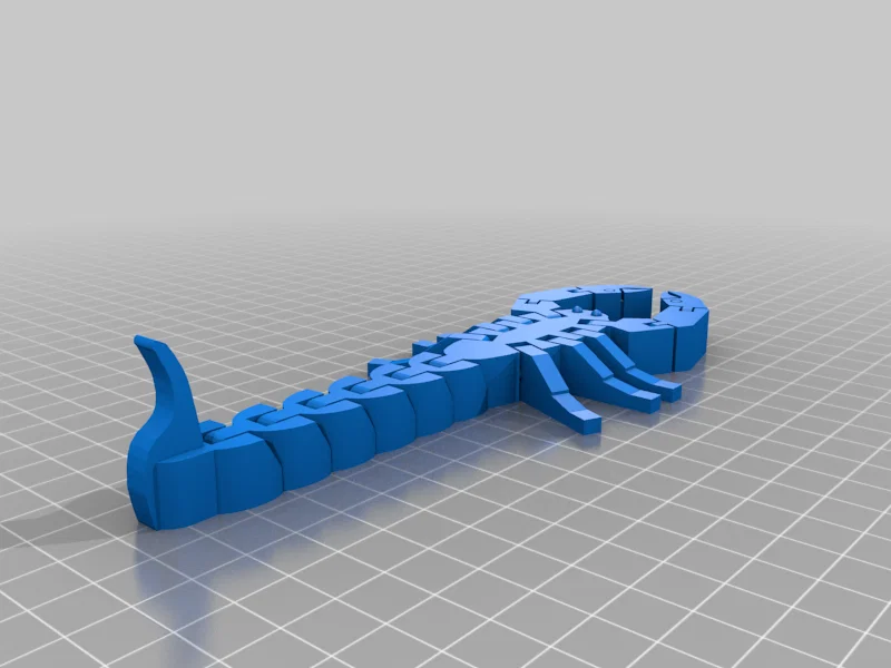 Mô hình bọ cạp khớp nối linh hoạt (Scorpion Articulated) in 3D - Image 2