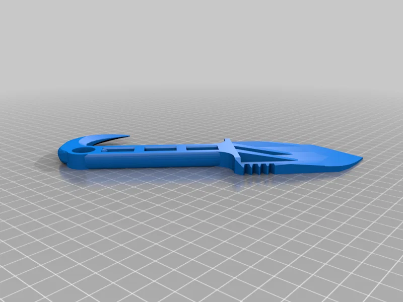 Mô hình Tactical Shovel V2 Claw in 3D - Dụng cụ sinh tồn giả lập - Image 1