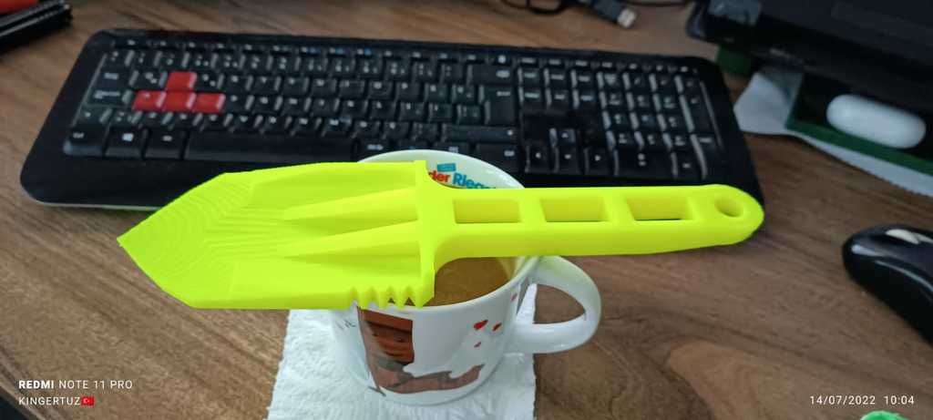 Xẻng Đồ Chơi Tactical In 3D Cho Bé Vui Chơi Cát Biển - Image 3