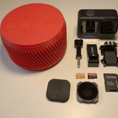 Hộp Tròn (Round Case) cho GoPro Hero 12/11/10/9