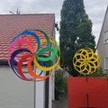 Wind Wheel Ảo Giác Quang Học Khổng Lồ 40cm (đường kính 15,75") - Thumbnail 1
