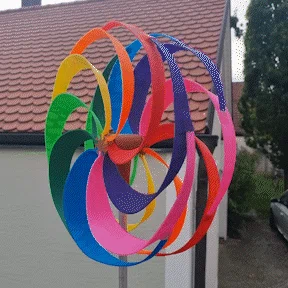Wind Wheel Ảo Giác Quang Học Khổng Lồ 40cm (đường kính 15,75") - Image 3
