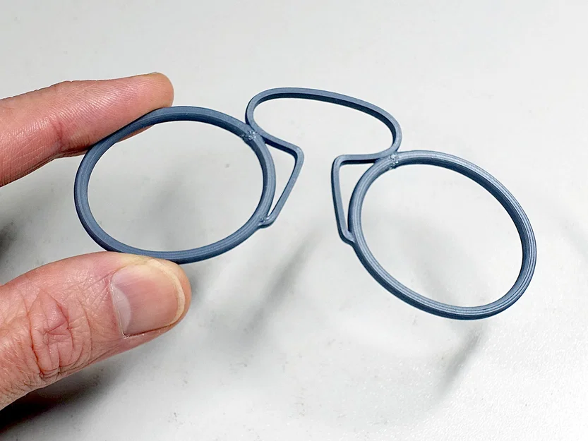Kính kẹp mũi kiểu Pince-nez (Pinch Nose Clip on Glasses) - Image 1