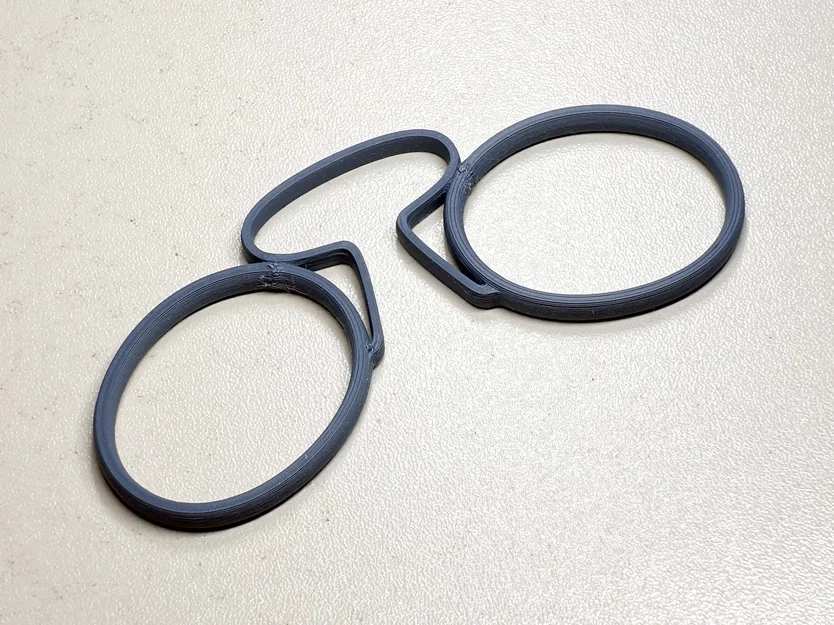 Kính kẹp mũi kiểu Pince-nez (Pinch Nose Clip on Glasses) - Image 2