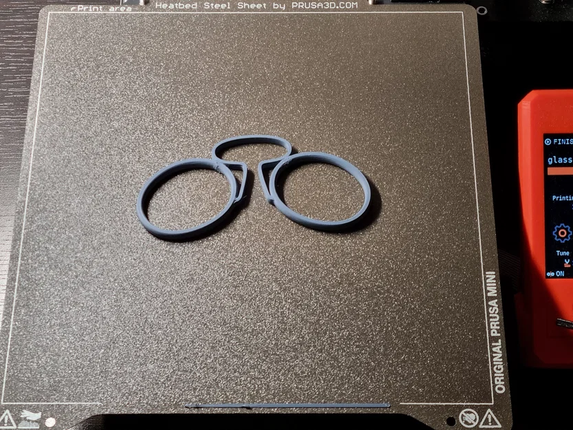 Kính kẹp mũi kiểu Pince-nez (Pinch Nose Clip on Glasses) - Image 4