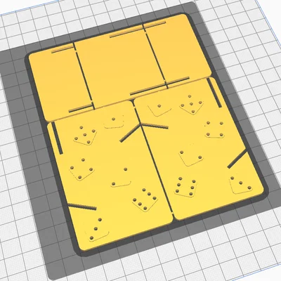 Kit card dice tower – Tháp thả xúc xắc dạng thẻ lắp ráp