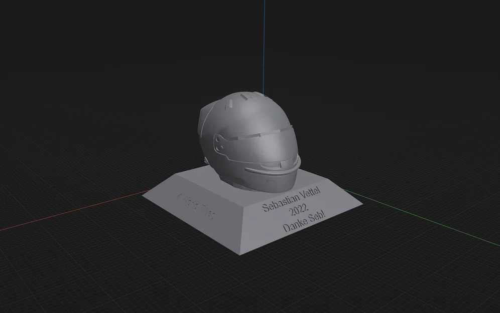 Nón bảo hiểm F1 của Sebastian Vettel (Sebastian Vettel F1 Helmet) - Image 1