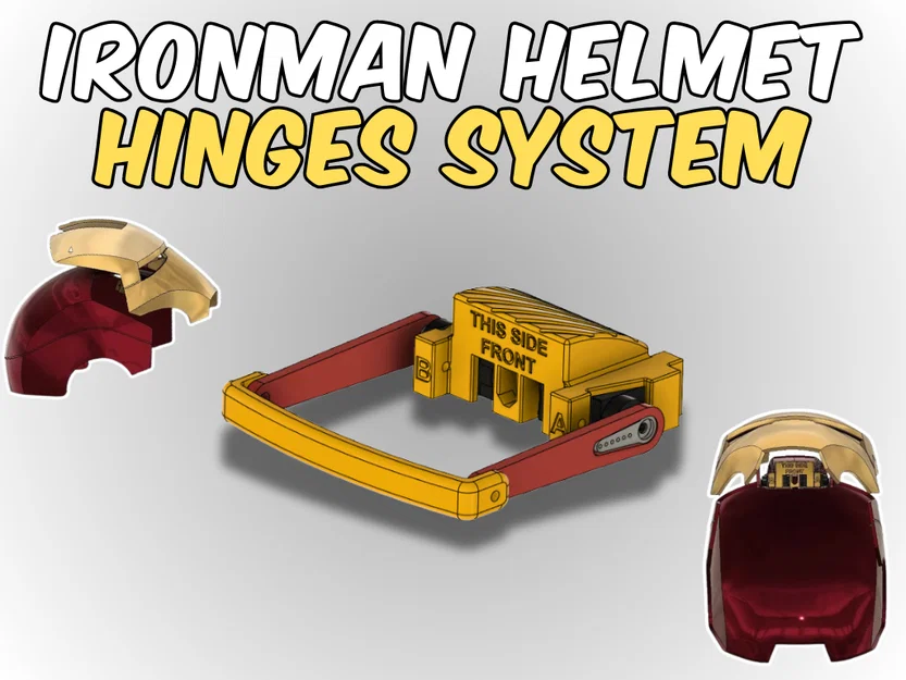 Bản lề mũ IRONMAN tự động - MARU V2 (IRONMAN HELMET HINGES - MARU V2) - Image 1
