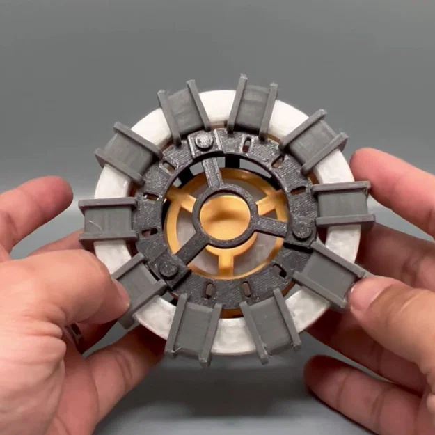 Mô hình Arc Reactor Iron Man: Tự in 3D đồ chơi Tony Stark cực chất - Image 2