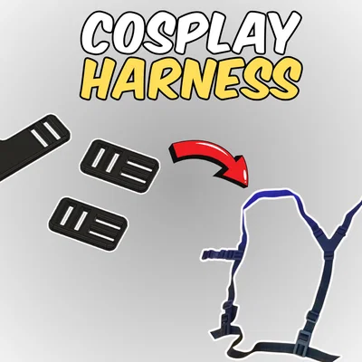 Bộ phụ kiện Cosplay Harness Helpers 3D - Giải pháp đai đeo không cần may